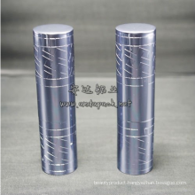 Round Lipstick Case Empty Lipstick Tube Aluminum Lipstick Container